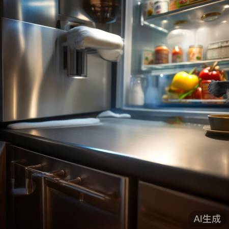 “定期清洁冰箱,散热降温延长寿