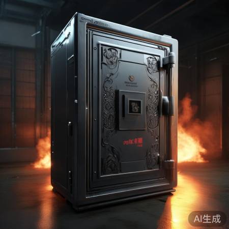 龙牌柜业保险柜，防火涂层防护升