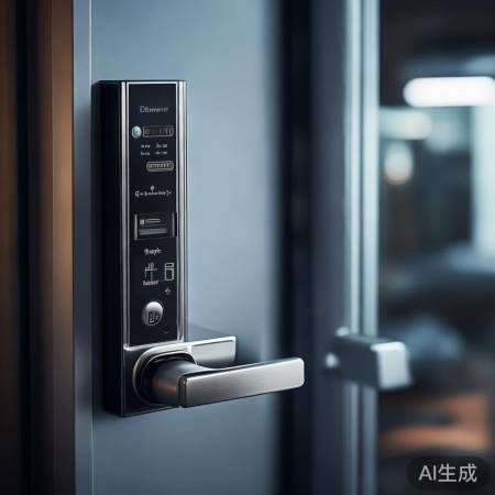 智能门禁锁,安全耐用是关键。