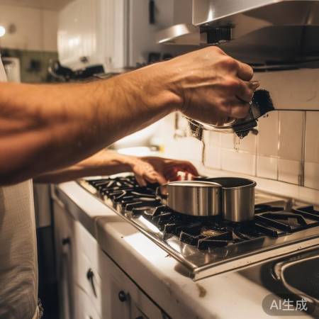 抽油烟机清洁，维护健康吸力