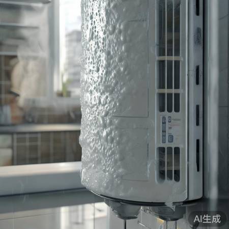 热水器内垢多，热效降，显屏失准