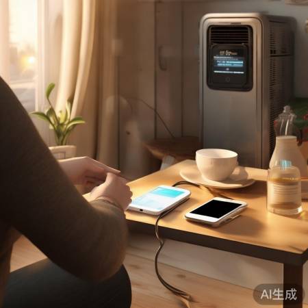 手机充电开空调，注意功率和温度