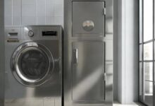 洗衣机旁放置保险柜是否适宜？安全与美观双重考量