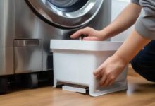 洗衣机安装收纳箱尺寸推荐：选购指南与安装技巧