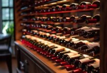 酒柜摆设新宠：高档红酒架引领家居时尚潮流