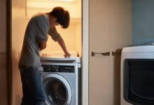 洗衣机安装收纳箱尺寸指南：选购与安装技巧