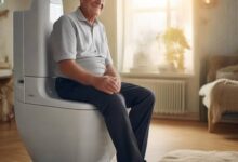 老人专用智能升降马桶，舒适生活新选择