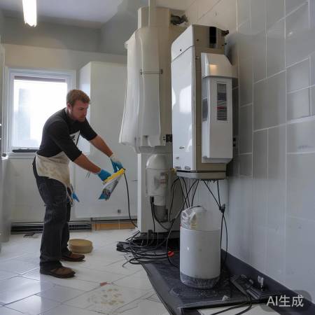 壁挂炉维护注意安全，电源关闭防