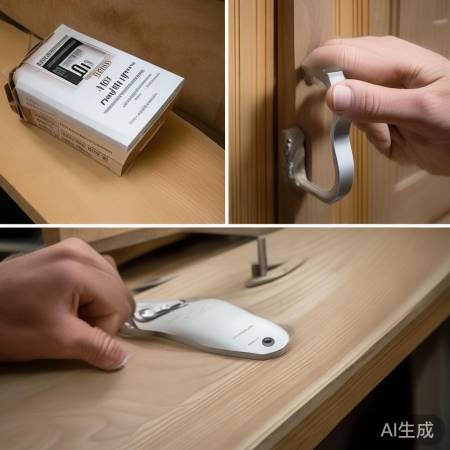 安装天地钩，稳固固定门框。