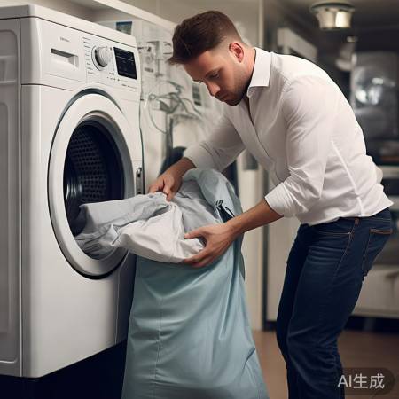 洗衣时检查,西装袋中洗