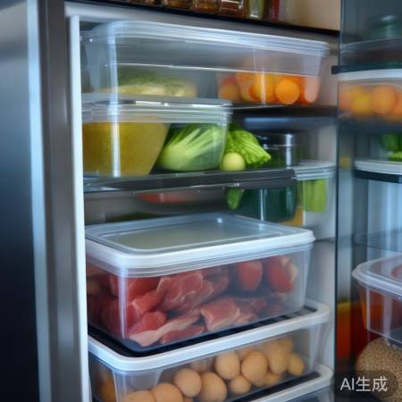 保鲜盒防串味,稳控冷藏室温度。