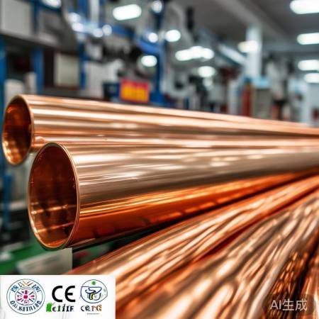 “美的风管机空调铜管,多国认证