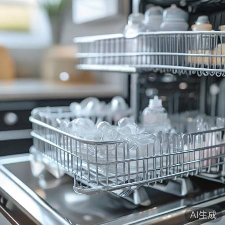 奶嘴消毒步骤：洗净擦干，勿用吹