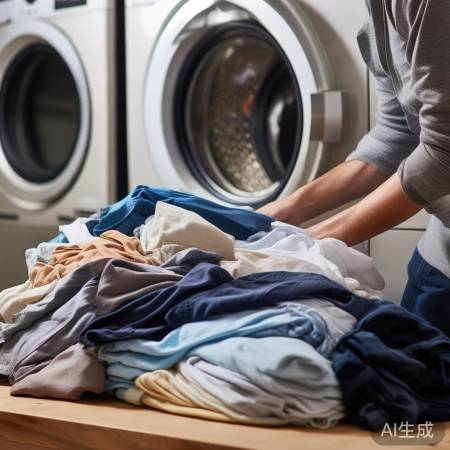 洗衣前查材质,定期洗洗衣机。