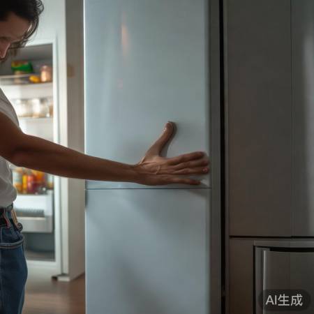 调整后，关冰箱门启动风扇