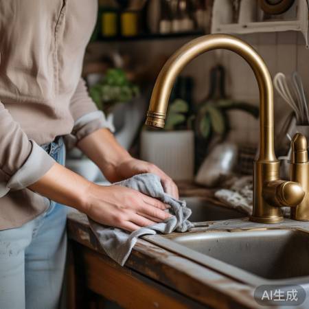 定期清洁水龙头,防垢保长寿。