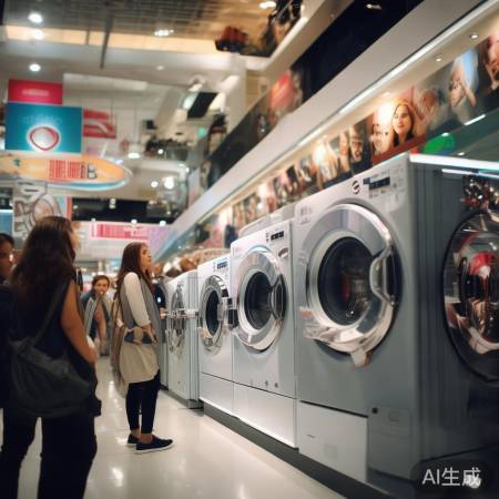 618购物节，美的洗衣机优惠，