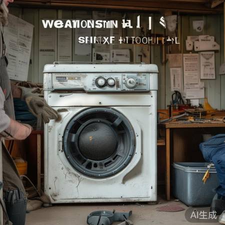 拆解老式洗衣机洗衣盘教程