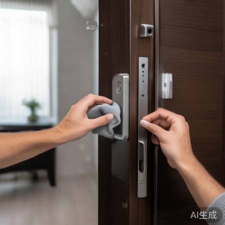 指纹锁清洁，指纹质量佳