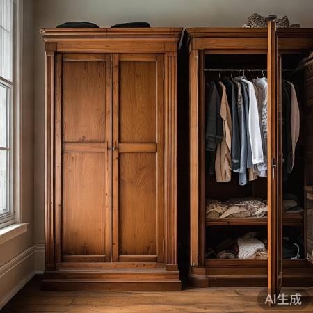 保险柜与衣柜功能不同,避免近放