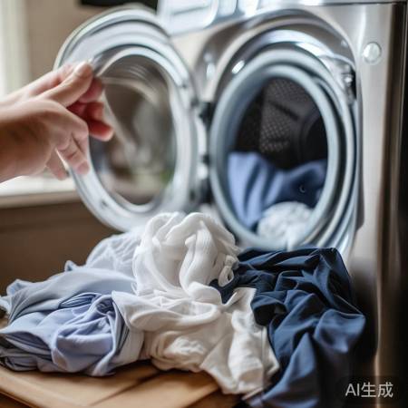 洗衣机使用小窍门，防堵防霉。