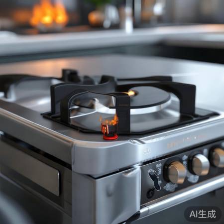 燃气灶自动熄火保护，安全可靠任