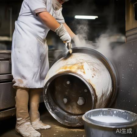 风机叶轮清洁，不留油污。