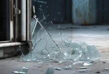 防盗门玻璃掉落怎么办？专业维修技巧分享