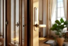 日上防盗门7107：安全守护，品质之选