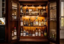 网红酒柜摆烧烤，这样摆才好看！