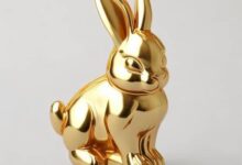 石塑黏土冰箱贴兔：创意家居装饰新选择