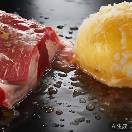 食物质地变差,不宜食用。