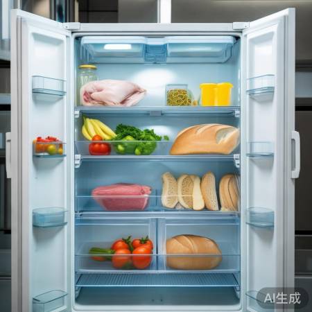 冰箱分类储,防污染保新鲜。