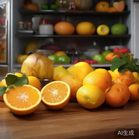 水果冷藏有讲究，柑橘勿放门架。