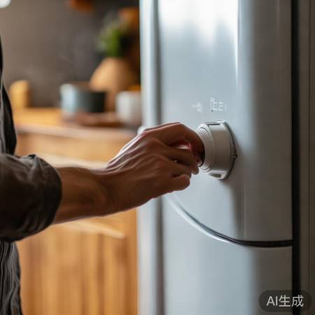 检查冰箱温控器,调整温度。