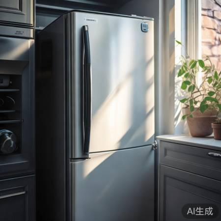 夏日冰箱阴凉通风，节能降温。