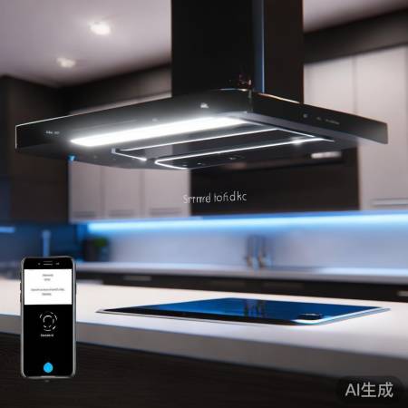 智能脱排油烟机，手机APP远程