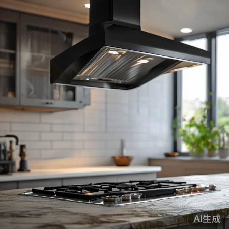 能率脱排油烟机，安全性能佳，使