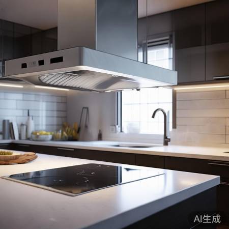 油烟机选吸力大、噪音低、易清洁