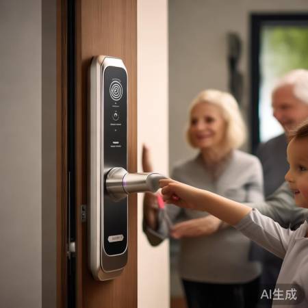 品牌指纹锁，售后语音锁方便。