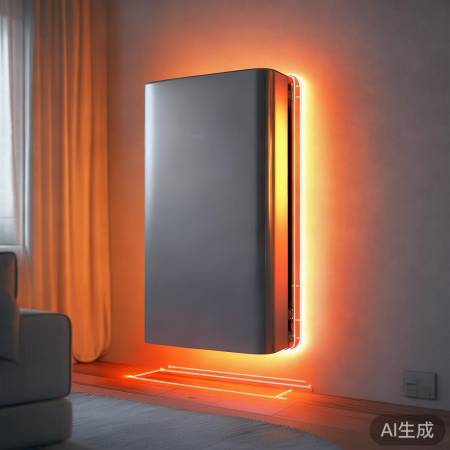 壁挂炉距地0.8米，散热更佳