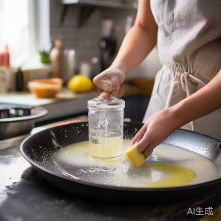 白醋去油垢,顽固污渍轻松除。