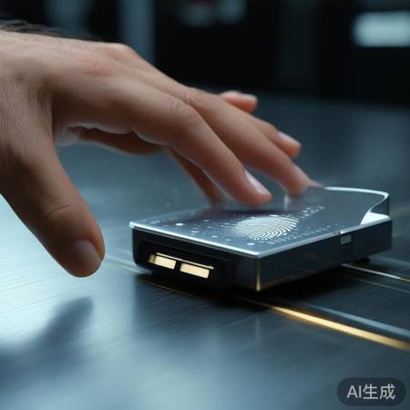 惠式指纹锁,简单易添加,细节洁