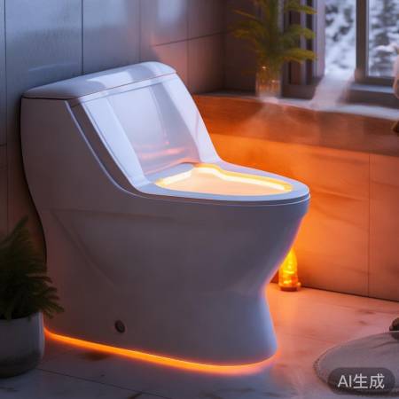 冬天暖座圈,智能马桶舒心至极