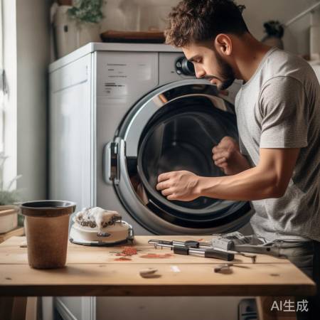 洗衣机加电容简单如咖啡！