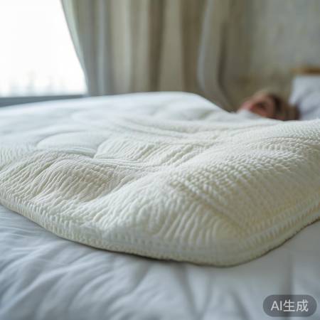 记忆棉空调被,夏凉颈肩舒。