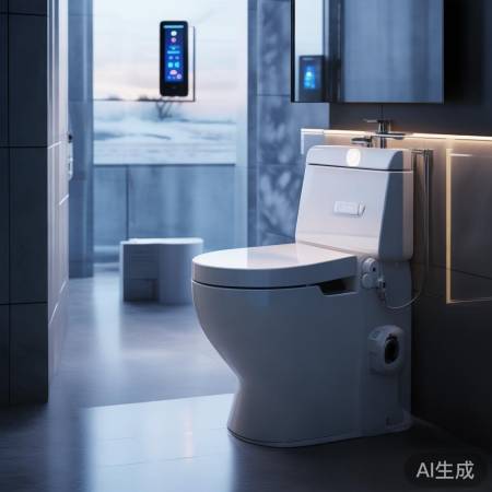 智能家居联动,一键控制马桶。