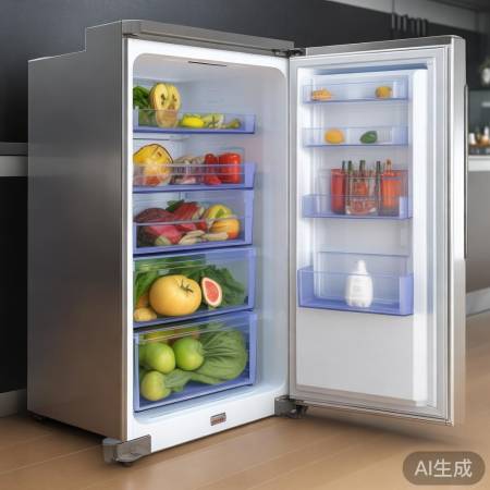 “晶弘冰箱bcd278，内外兼