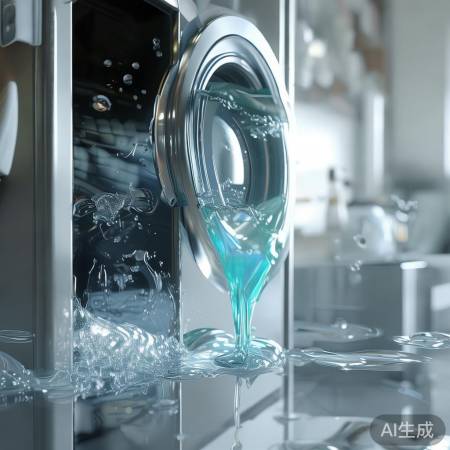 定期清洁洗衣机，防堵塞。