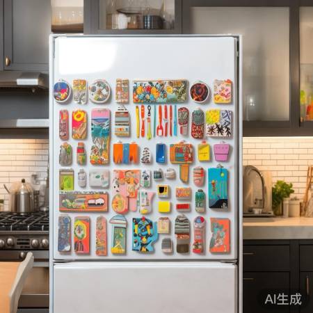 冰箱贴，美冰箱，百搭神器。